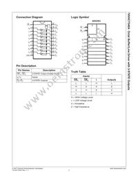 74VHCT540AMTCX Datasheet Page 2