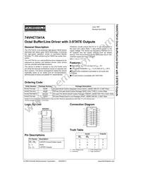 74VHCT541AN Datasheet Page 2