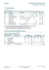 74VHCT541BQ-Q100X Datasheet Page 4