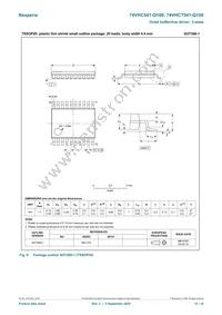74VHCT541BQ-Q100X Datasheet Page 12