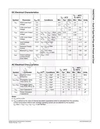 74VHCT74AMX Datasheet Page 5