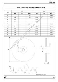 74VHCU04MTR Datasheet Page 9