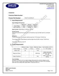 750-00009 Datasheet Cover