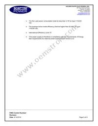 750-00009 Datasheet Page 5