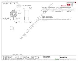 750311431 Datasheet Cover