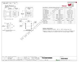 750311553 Datasheet Cover