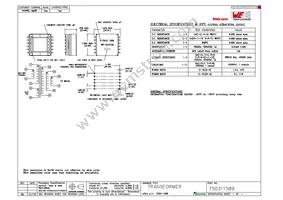 750311589 Datasheet Cover