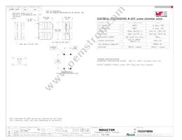 750311895 Datasheet Cover