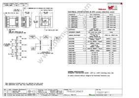 750311911 Datasheet Cover