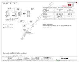 750312184 Datasheet Cover