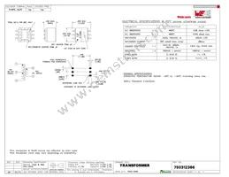 750312366 Datasheet Cover