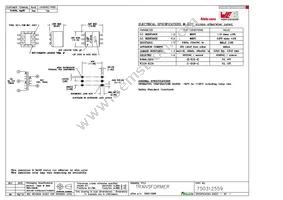 750312559 Datasheet Cover