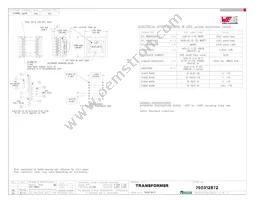 750312872 Datasheet Cover