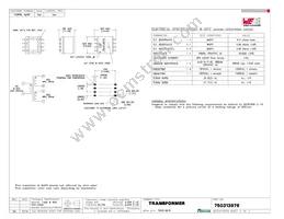 750313976 Datasheet Cover