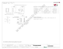 750314952 Datasheet Cover