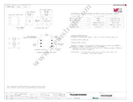 750315229 Datasheet Cover