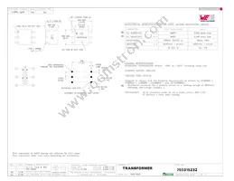 750315232 Datasheet Cover