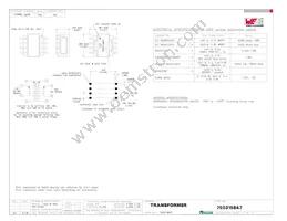 750315847 Datasheet Cover