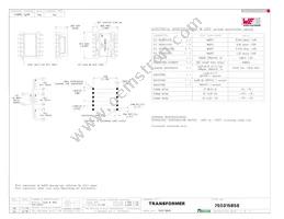 750315856 Datasheet Cover