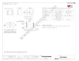 750315945 Datasheet Cover