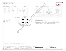 750316566 Datasheet Cover