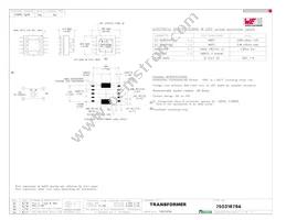 750316794 Datasheet Cover