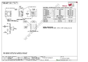 750341599 Datasheet Cover