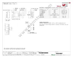 750341657 Datasheet Cover