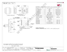 750342178 Datasheet Cover