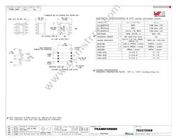 750370059 Datasheet Cover