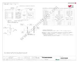 750370228 Datasheet Cover