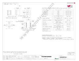 750510174 Datasheet Cover