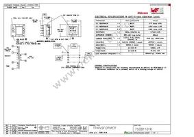 750811016 Datasheet Cover