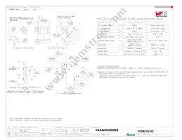 7508112110 Datasheet Cover