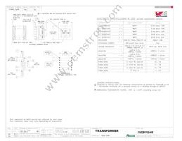 750811248 Datasheet Cover