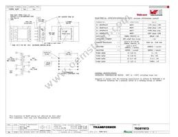 750811613 Datasheet Cover