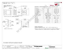 7508116313 Datasheet Cover