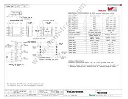 750811913 Datasheet Cover