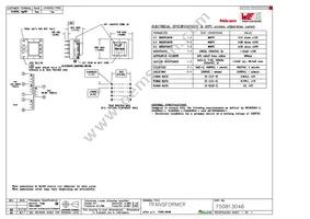 750813046 Datasheet Cover