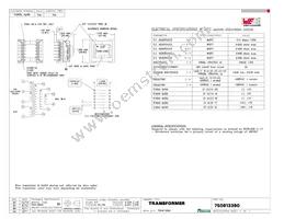 750813390 Datasheet Cover