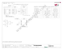 750871110 Datasheet Cover