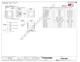 750871831 Datasheet Cover