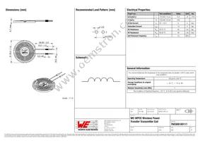 760308100111 Datasheet Cover