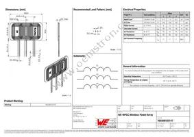 760308103147 Datasheet Cover