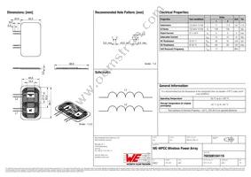 760308104119 Datasheet Cover