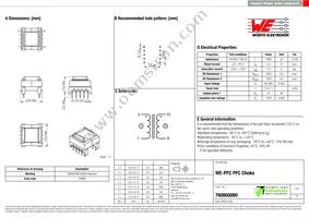 760800080 Datasheet Cover