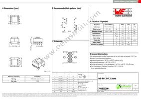 760803200 Datasheet Cover