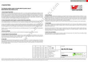 760805210 Datasheet Page 5