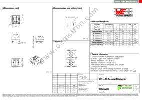 760895431 Datasheet Cover