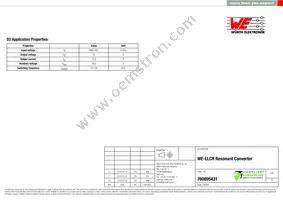 760895431 Datasheet Page 2